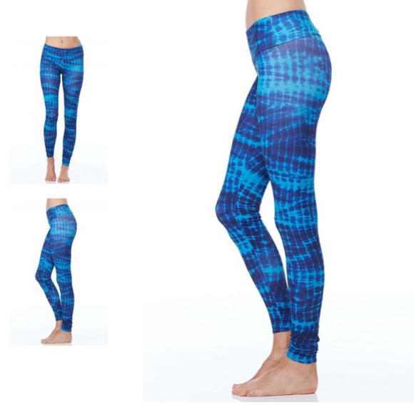 Onzie Pants - Onzie Long Legging in Teal Tie Dye S/ M